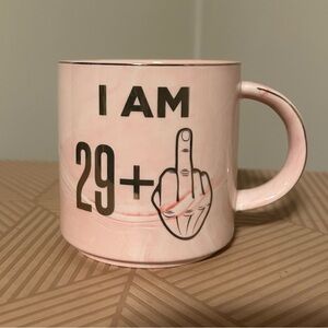 Pink Marble Ceramic Mug Hendson 30th Birthday Girl Gift Gold Details Female
